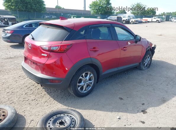JM1DKDB73K1460067 2019 MAZDA CX-3 Red უკანა მარჯვენა