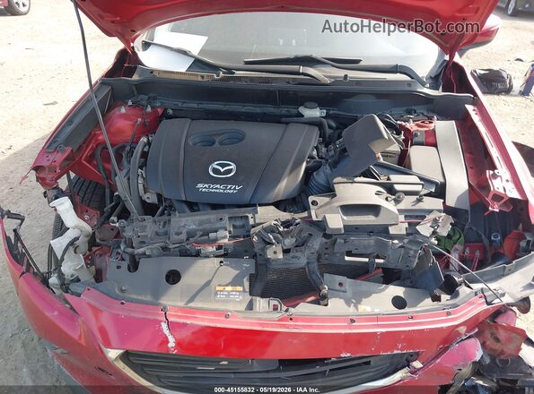 JM1DKDB73K1460067 2019 MAZDA CX-3 Red უკანა ხედი