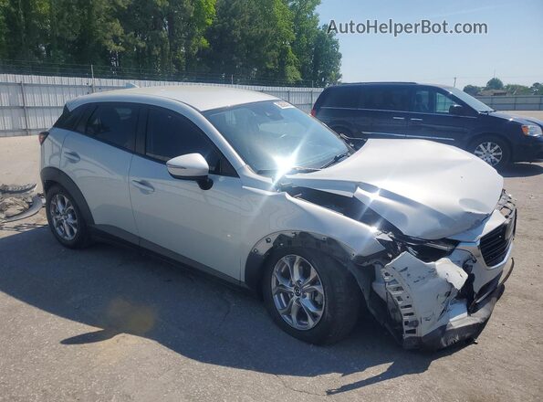 JM1DKDB73L1471359 2020 MAZDA CX-3 Gray Przód prawy