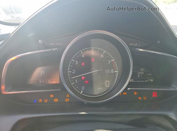 JM1DKDB73L1471359 2020 MAZDA CX-3 Gray Widok zestawu wskaźników