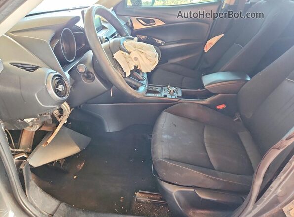 JM1DKDB74K0434065 2019 MAZDA CX-3 Gray Widok wnętrza z przodu