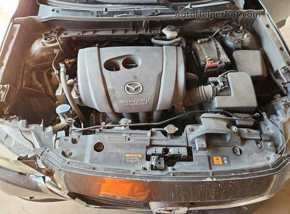 JM1DKDB74K0434065 2019 MAZDA CX-3 Gray Widok komory silnika