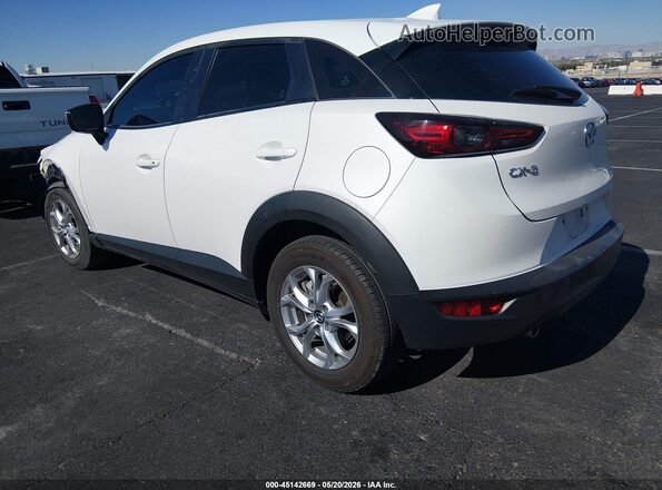 JM1DKDB74M1516438 2021 MAZDA CX-3 Белый Задняя левая четверть