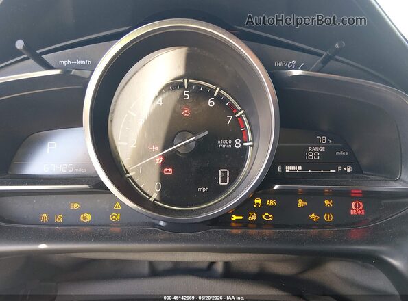 JM1DKDB74M1516438 2021 MAZDA CX-3 Белый Вид задних сидений