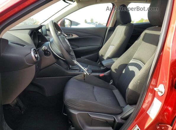 JM1DKDB75K0429599 2019 MAZDA CX-3 Красный Вид салона спереди