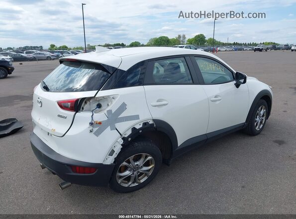 JM1DKDB76J0321748 2018 MAZDA CX-3 White უკანა მარჯვენა