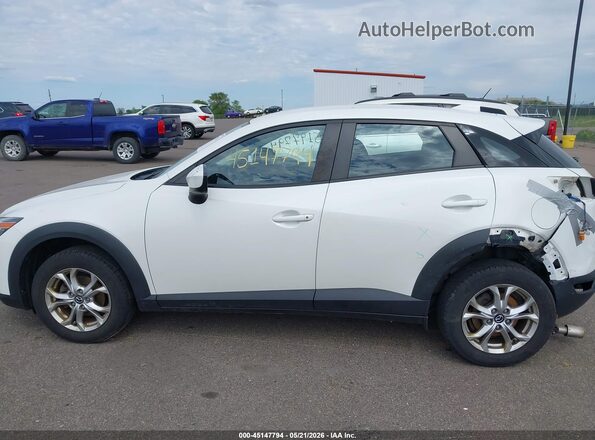 JM1DKDB76J0321748 2018 MAZDA CX-3 White 