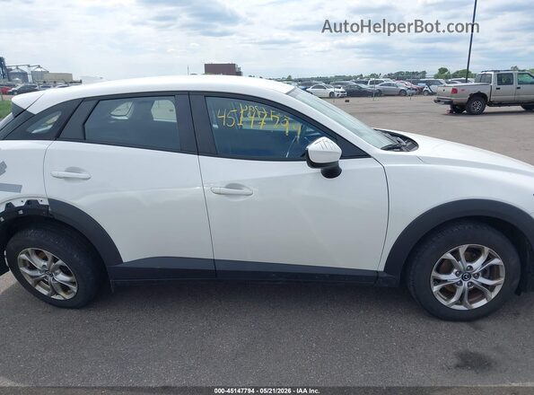 JM1DKDB76J0321748 2018 MAZDA CX-3 White სალონის 360-გრადუსიანი ხედი