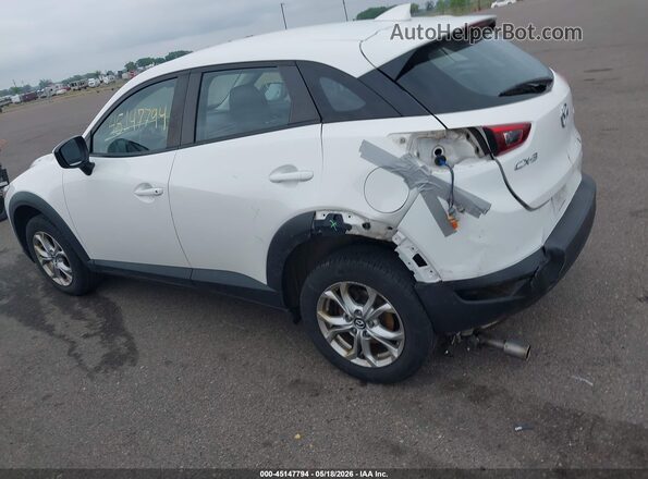 JM1DKDB76J0321748 2018 MAZDA CX-3 White 