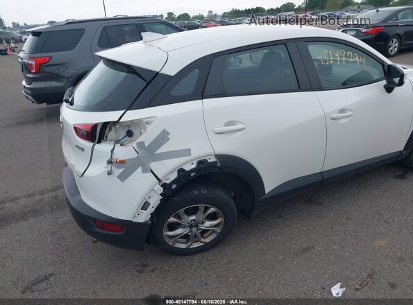 JM1DKDB76J0321748 2018 MAZDA CX-3 White 