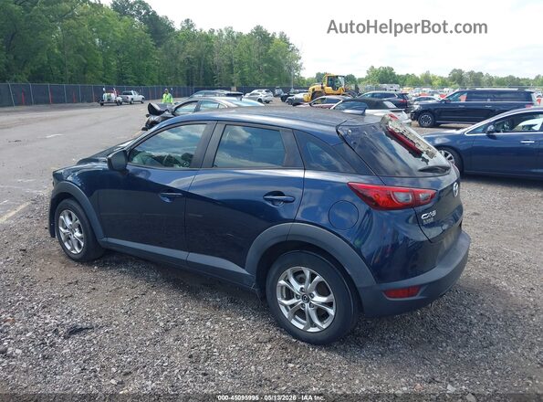 JM1DKDB76K0444340 2019 MAZDA CX-3 Dark Blue Հետևի ձախ