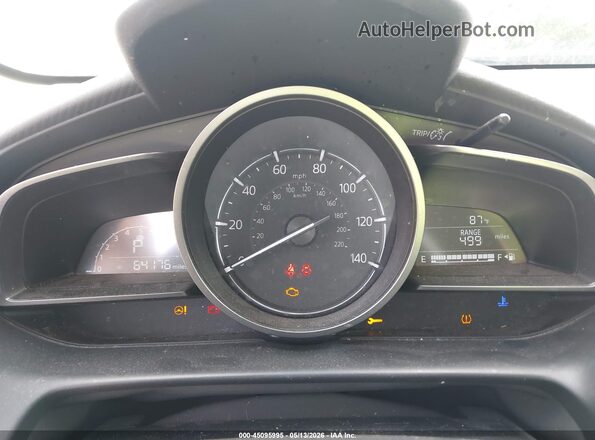 JM1DKDB76K0444340 2019 MAZDA CX-3 Dark Blue Հետևի նստատեղերի տեսք