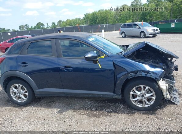 JM1DKDB76K0444340 2019 MAZDA CX-3 Dark Blue Սալոնի 360 աստիճան տեսք