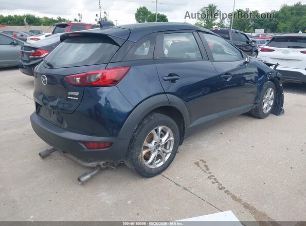 JM1DKDB79H0147992 2017 MAZDA CX-3 Blue Trasero derecho