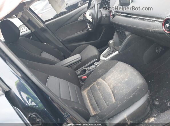 JM1DKDB79H0147992 2017 MAZDA CX-3 Blue Vista interior delantera