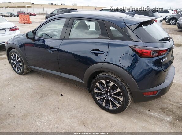 JM1DKDC72K0432913 2019 MAZDA CX-3 Dark Blue Задня ліва чверть