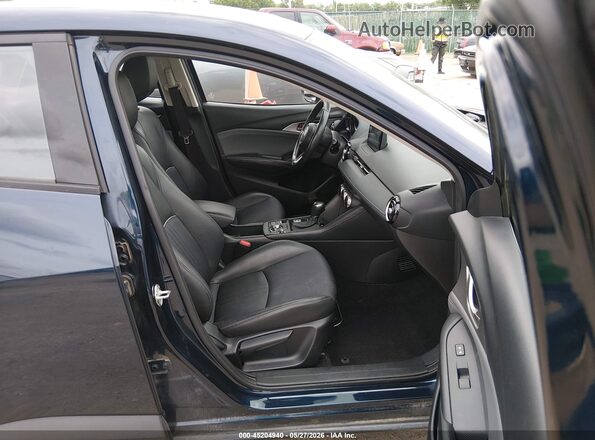 JM1DKDC72K0432913 2019 MAZDA CX-3 Dark Blue Вид салону спереду