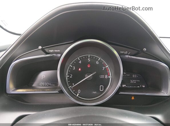 JM1DKDC72K0432913 2019 MAZDA CX-3 Dark Blue Вид задніх сидінь