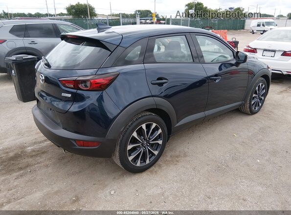 JM1DKDC72K0432913 2019 MAZDA CX-3 Dark Blue Задня права чверть