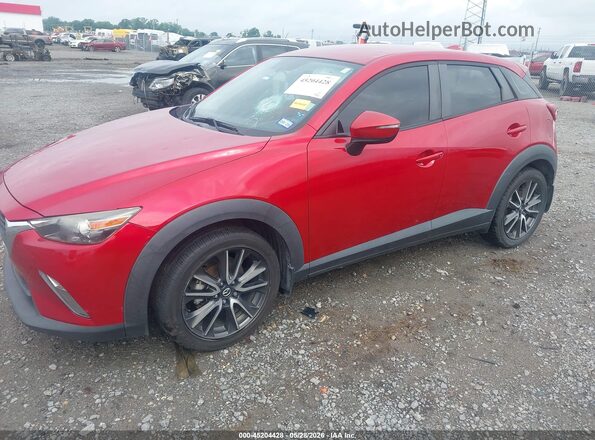 JM1DKDC79H0143486 2017 MAZDA CX-3 Красный Передняя левая четверть