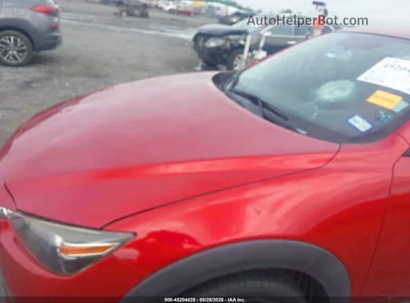 JM1DKDC79H0143486 2017 MAZDA CX-3 Красный Вид спереди