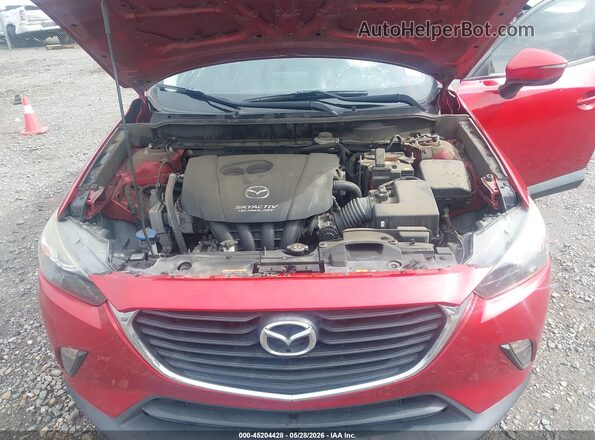 JM1DKDC79H0143486 2017 MAZDA CX-3 Красный Вид сзади