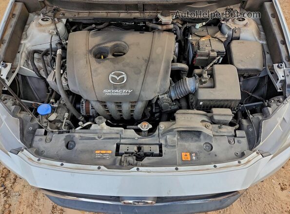 JM1DKDC7XJ0329592 2018 MAZDA CX-3 Silver უკანა სალონის ხედი