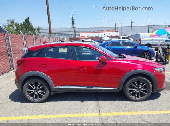JM1DKDD72J0305804 2018 MAZDA CX-3 Maroon Вид задньої частини салону
