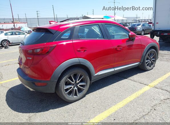 JM1DKDD72J0305804 2018 MAZDA CX-3 Maroon Задня права чверть