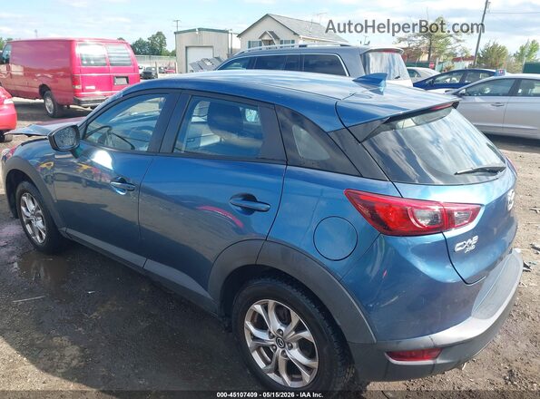 JM1DKFB72K1418937 2019 MAZDA CX-3 Синий Задняя левая четверть