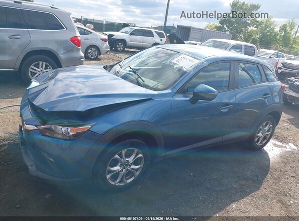 JM1DKFB72K1418937 2019 MAZDA CX-3 Синий Панорамный вид салона 360°