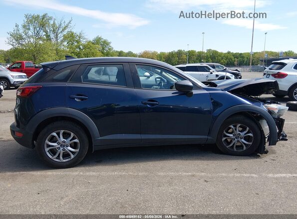 JM1DKFB76H0162333 2017 MAZDA CX-3 Dark Blue Вид задней части салона