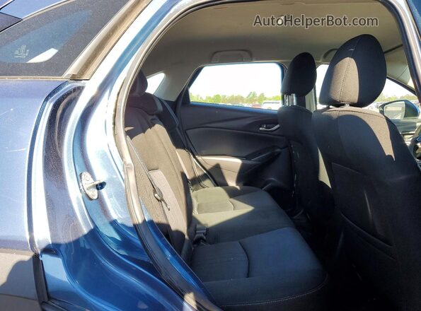 JM1DKFB76M1517389 2021 MAZDA CX-3 Blue Вид задніх сидінь