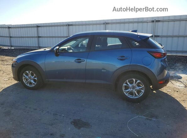 JM1DKFB76M1517389 2021 MAZDA CX-3 Blue Задня ліва чверть
