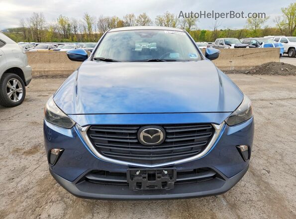 JM1DKFB79L1474200 2020 MAZDA CX-3 Blue Դիմացի տեսք