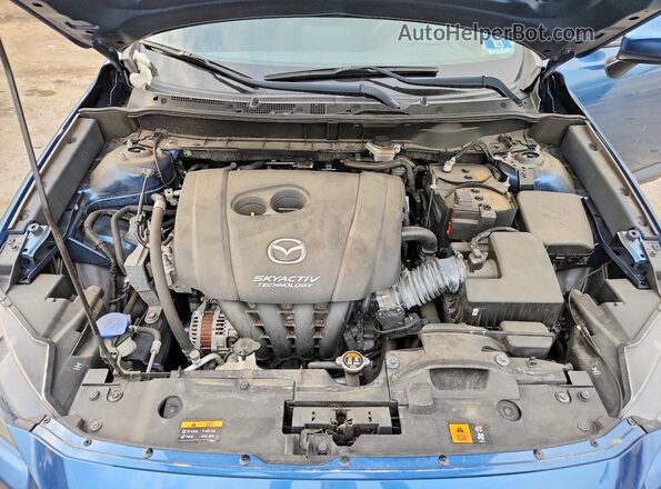 JM1DKFB79L1474200 2020 MAZDA CX-3 Blue Սալոնի հետևի տեսք