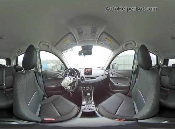 JM1DKFB79L1475105 2020 MAZDA CX-3 Синий Панорамный вид салона 360°