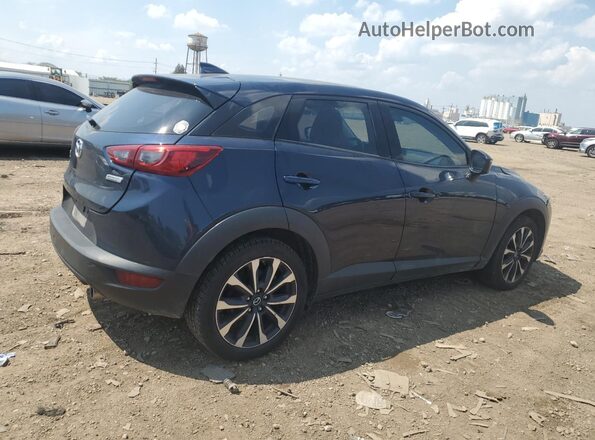 JM1DKFC70K0426412 2019 MAZDA CX-3 Blue Հետևի աջ