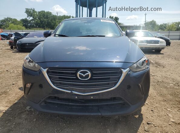 JM1DKFC70K0426412 2019 MAZDA CX-3 Blue Դիմացի տեսք