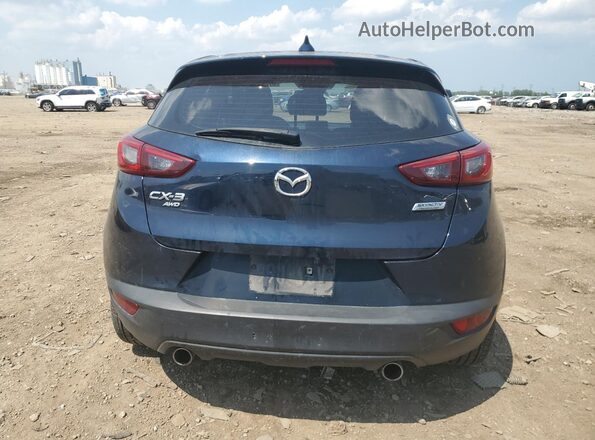 JM1DKFC70K0426412 2019 MAZDA CX-3 Blue Հետևի տեսք