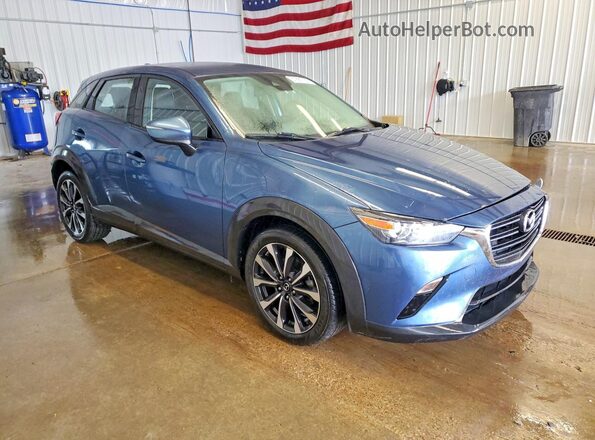 JM1DKFC71K0409263 2019 MAZDA CX-3 Blue 