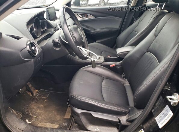 JM1DKFC71K1445934 2019 MAZDA CX-3 Black წინა სალონის ხედი