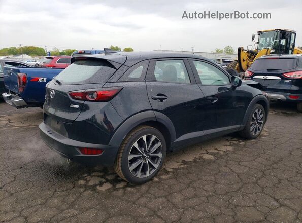 JM1DKFC71K1445934 2019 MAZDA CX-3 Black უკანა მარჯვენა