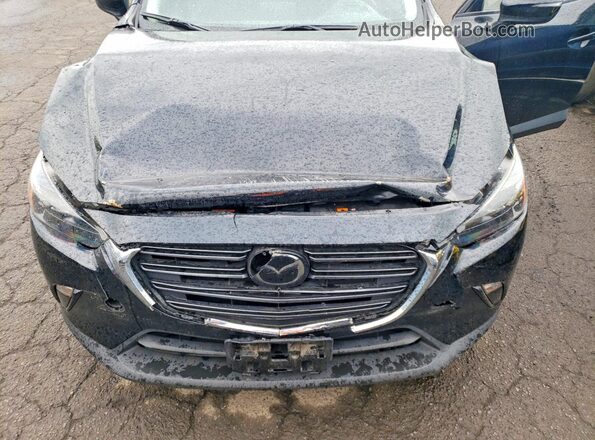 JM1DKFC71K1445934 2019 MAZDA CX-3 Black უკანა სალონის ხედი