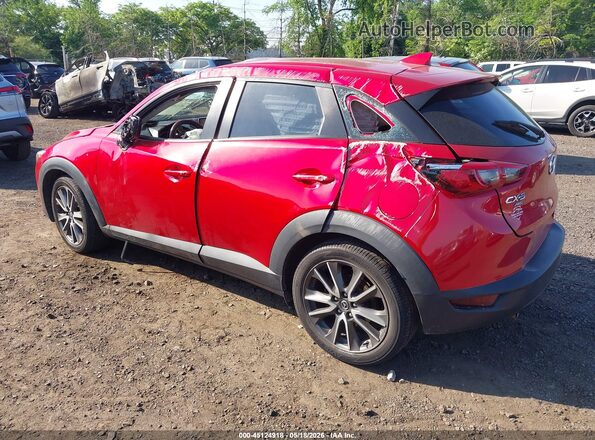 JM1DKFC73H0155984 2017 MAZDA CX-3 Red Rear left