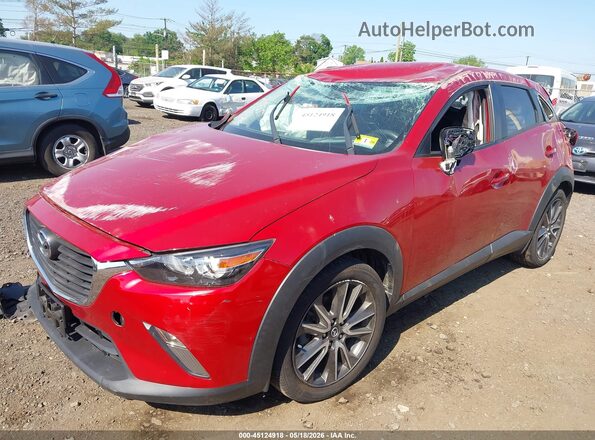 JM1DKFC73H0155984 2017 MAZDA CX-3 Red Front view