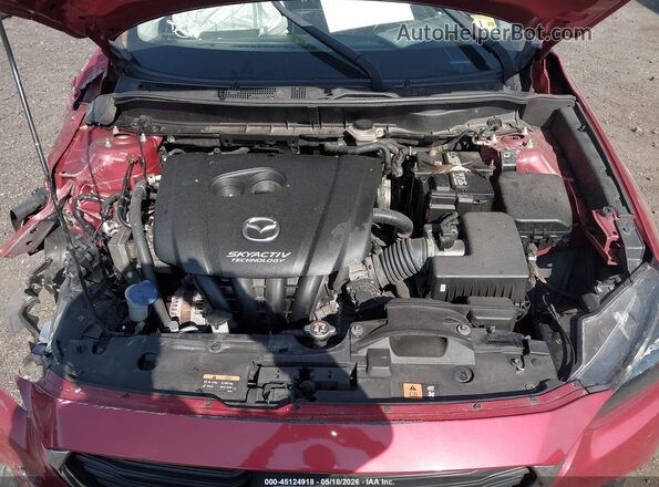 JM1DKFC73H0155984 2017 MAZDA CX-3 Red Rear view