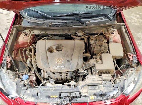JM1DKFC73K0416781 2019 MAZDA CX-3 Maroon Widok komory silnika