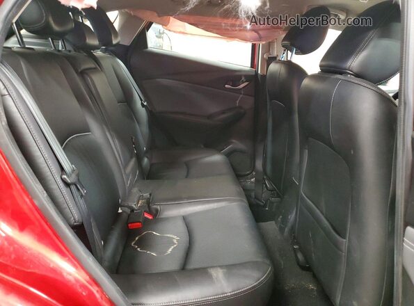 JM1DKFC73K0416781 2019 MAZDA CX-3 Maroon Widok wnętrza z tyłu