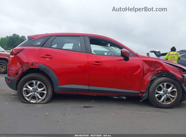 JM1DKFC76G0128910 2016 MAZDA CX-3 Red Вид задньої частини салону